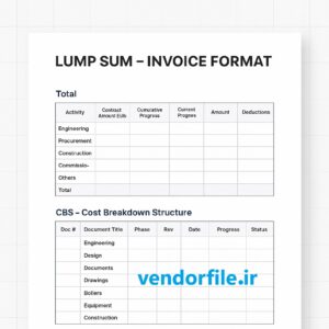 فرمت صورت وضعیت لام سام (Lump Sum)